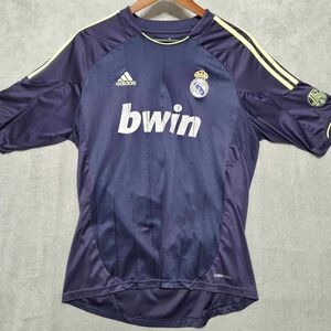 Real Madrid Adidas Jersey Mens Large Blue Navy Away